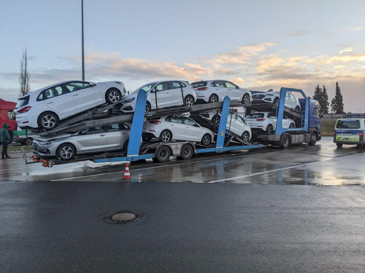 Polizeikontrolle auf A2 bei Peine