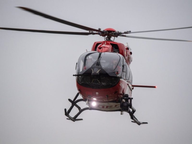 Gifhorn Rettungshubschrauber fliegt