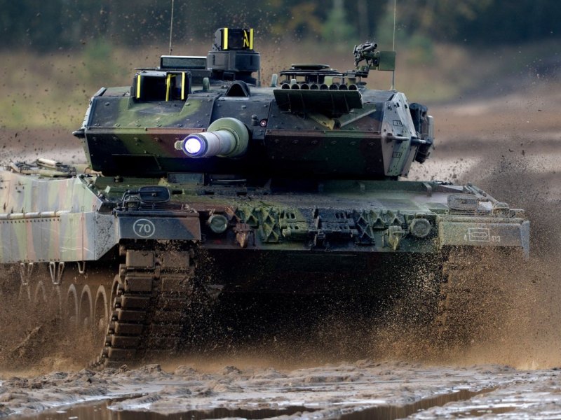 niedersachsen bergen panzer leopard 2