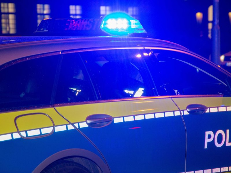 Polizei nachts