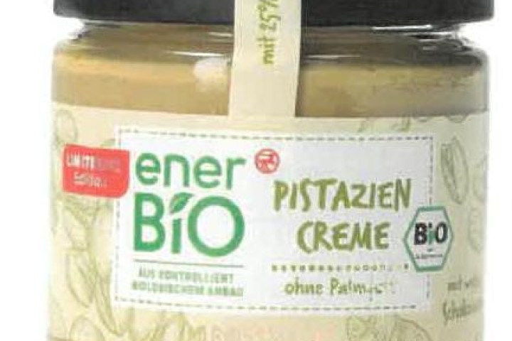 Rossmann ruft die „enerBiO Pistaziencreme“ zurück! 