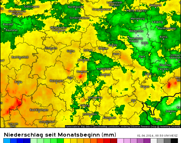 Mai-Rückblick – erst sonnig, dann Unwetter