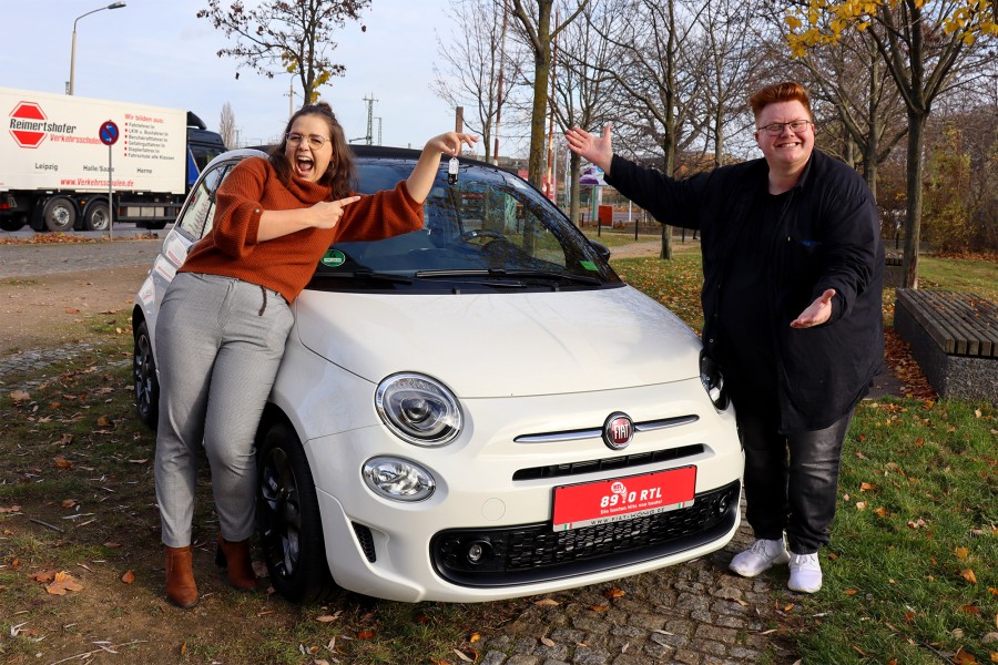 Aileen aus Braunschweig ht bei einem Radiogewinnspiel den Hauptpreis abgeräumt. 