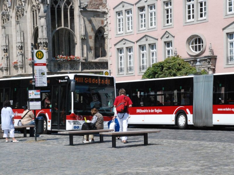 Altstadtmarkt Busse Bus Verkehrs-GmbH