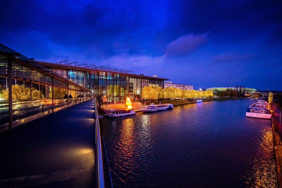 Die Autostadt am Mittellandkanal in Wolfsburg. (Archivfoto)