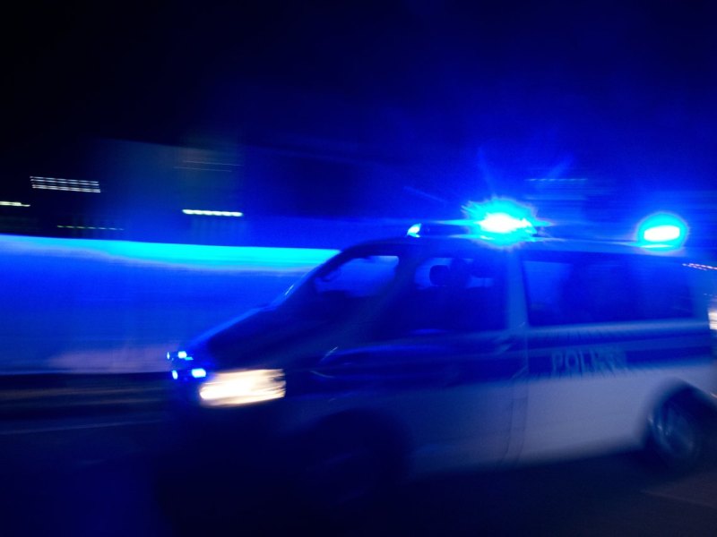 Blaulicht Nacht