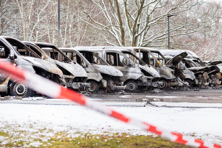 Nach einem mutmaßlichen Brandanschlag auf die LAB sprechen Ermittler von „Terrorismus“.