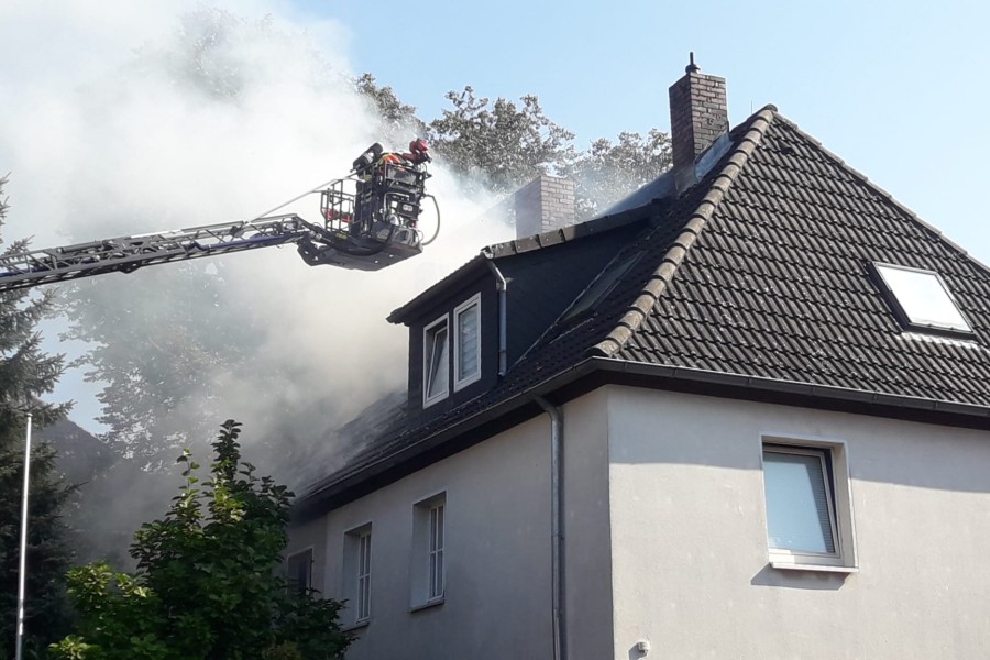 Einsatz für die Feuerwehr im Siegfriedviertel in Braunschweig! 