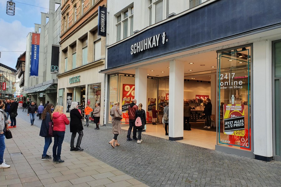 Der Nachfolger für den alten Schuhkay-Laden steht fest! Søstrene Grene soll hier einziehen. (Archivbild)