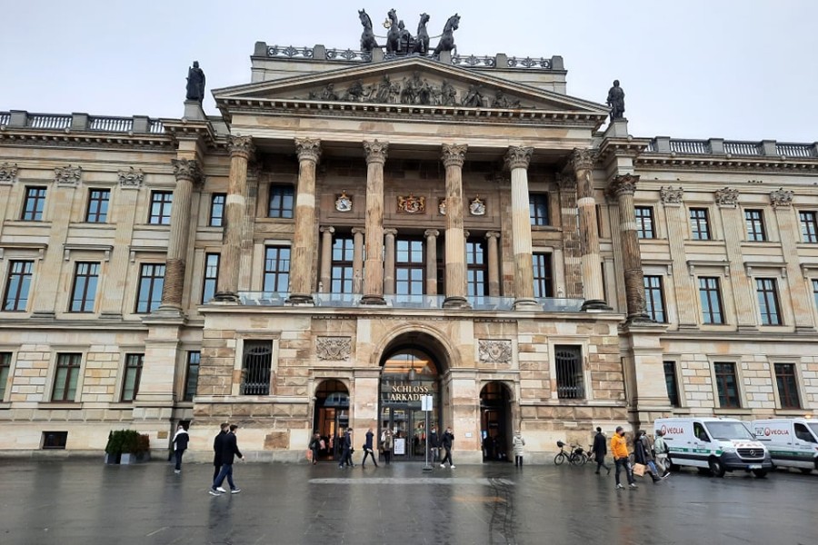 Noch gibt es keinen großen Ansturm in den Schloss Arkaden in Braunschweig. 