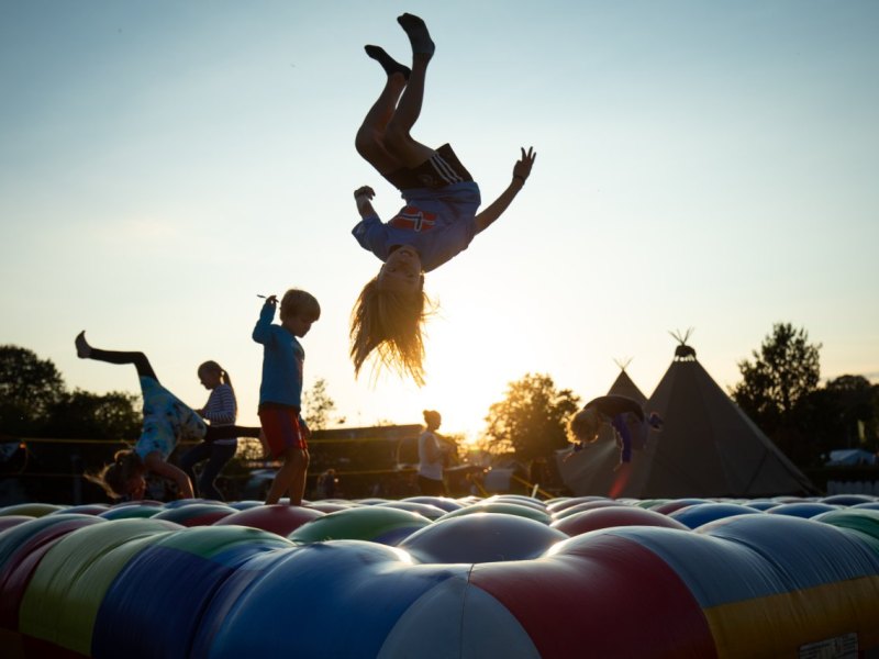 Braunschweig Lenste ferienlager Camp Unfall Kinder Hüpfburg Hüpfkissen