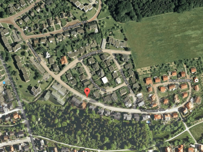 Die Schweriner Straße in Helmstedt.
