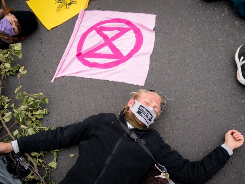 Extinction Rebellion protest braunschweig mai