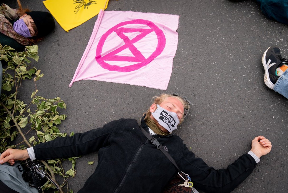 Extinction Rebellion protest braunschweig mai