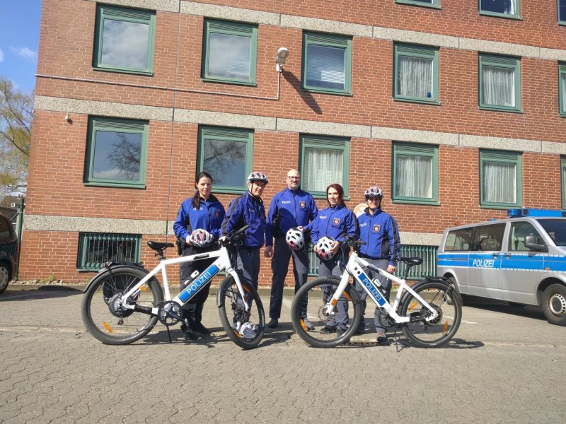 Fahrradstreife Polizei Braunschweig