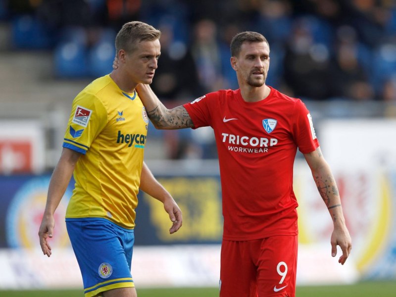 Felix Kross Eintracht Braunschweig  Simon Zoller VfL Bochum
