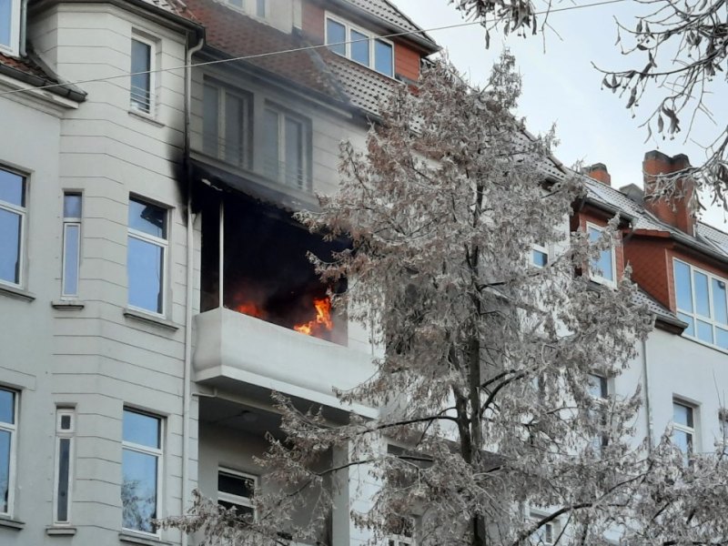 Feuer Humboldstraße Braunschweig