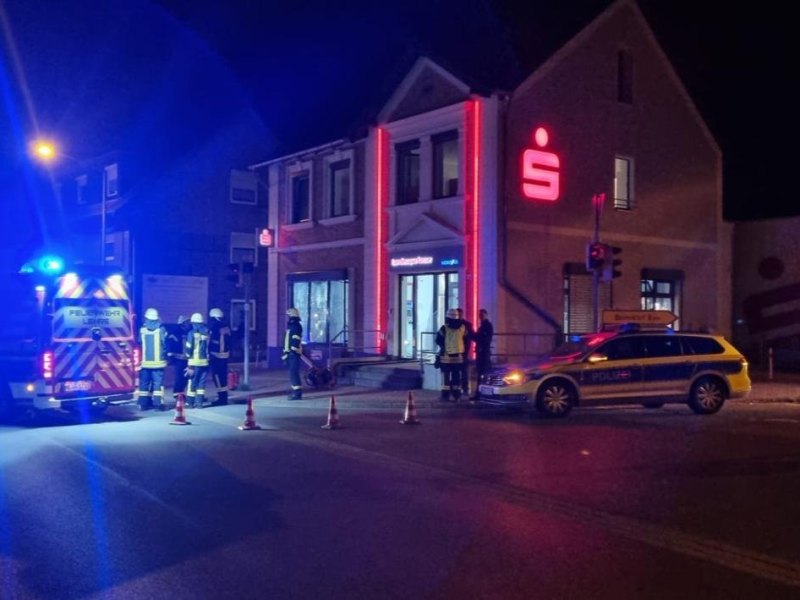 Geldautomat gesprengt Lehre Helmstedt