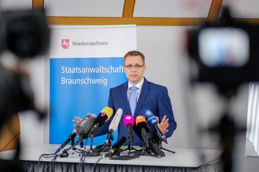 Staatsanwalt Hans Christian Wolters bleibt entspannt. (Archivbild)