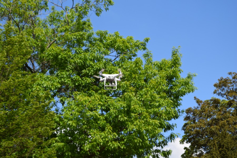 Ende April ist eine Drohne in Goslar im Harz unterwegs. Sie hat eine wichtige Mission! 