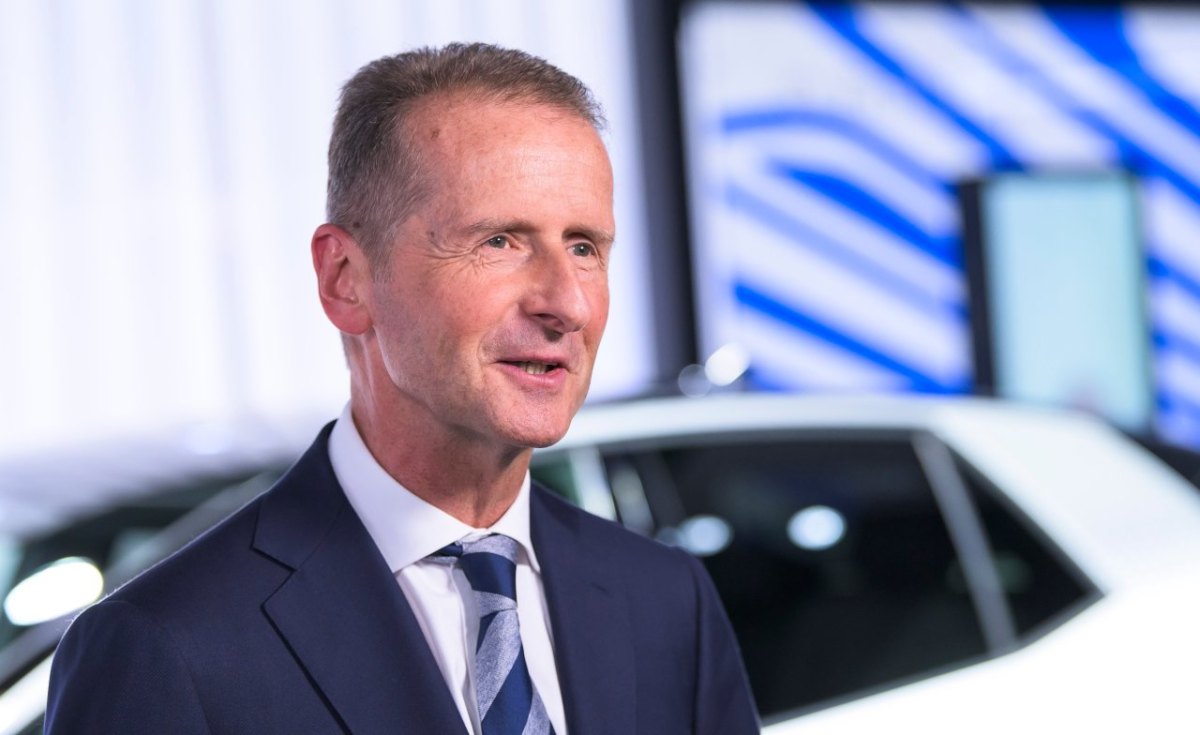 Herbert Diess VW China Davos