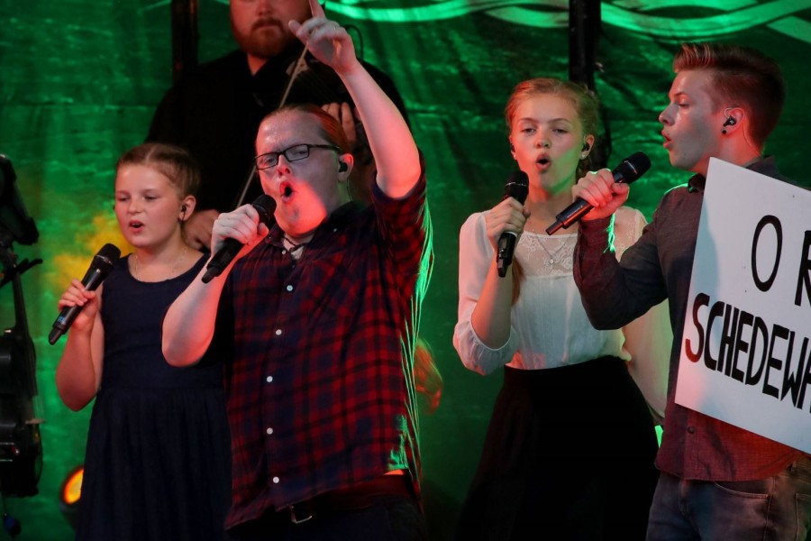 Angelo Kelly mit seiner Familie. (Archivbild)