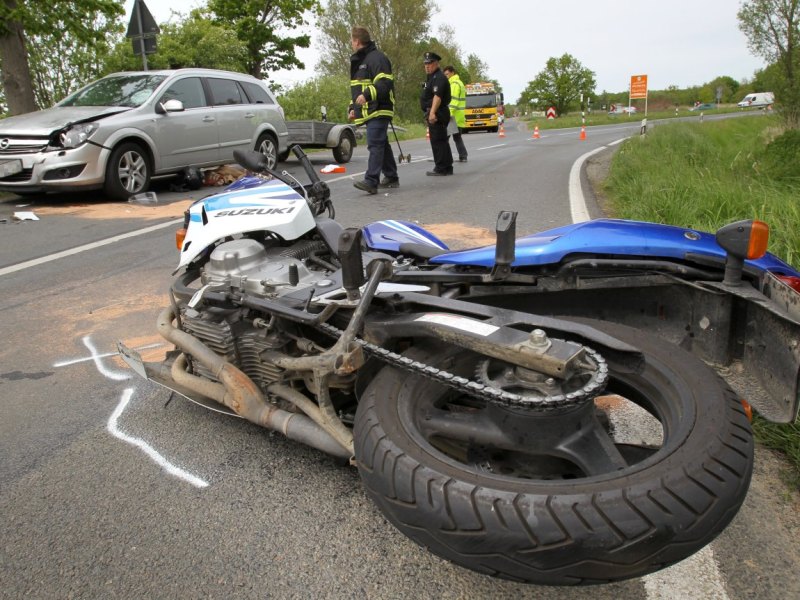 Motorrad Unfall