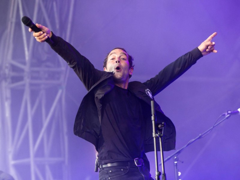 Sänger Bosse auf Kosmonaut Festival