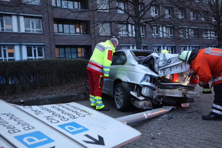 Heftiger Unfall in Salzgitter! 