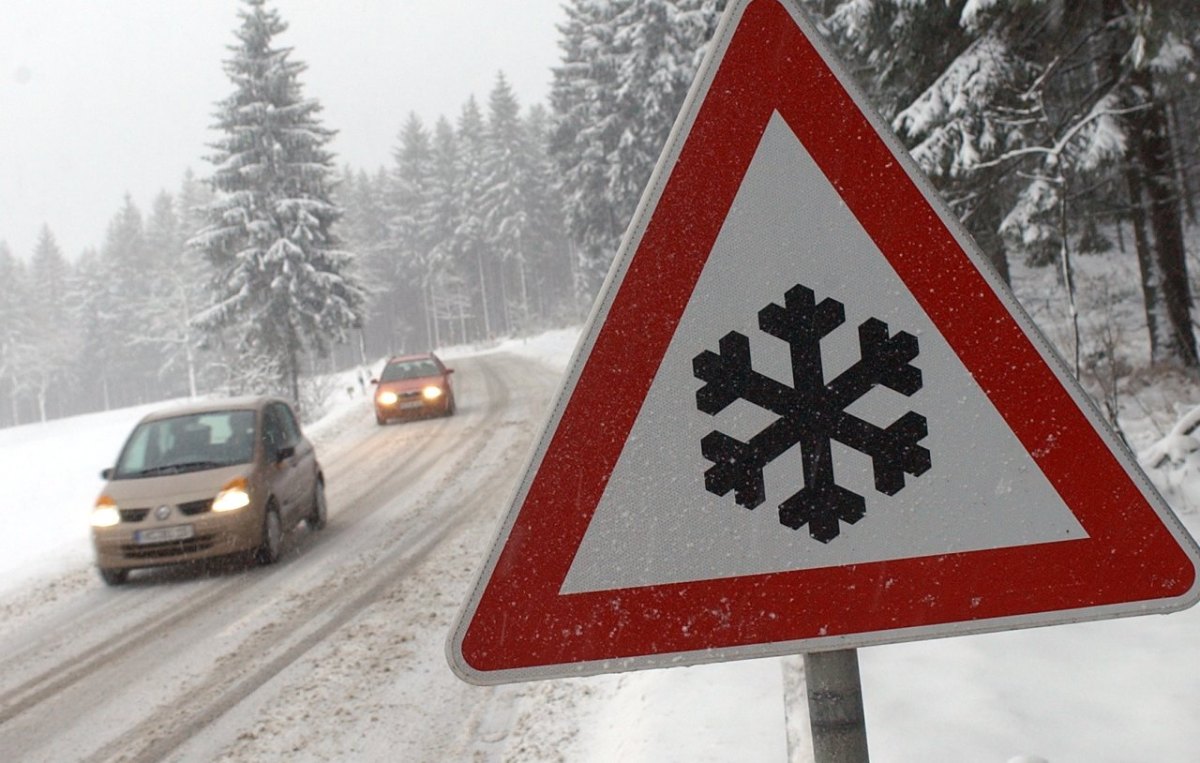 Schneefall Harz