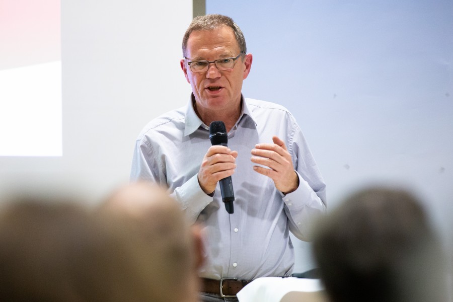 Sebastian Wertmüller vom Bündnis gegen Rechts in Braunschweig. (Archivbild)