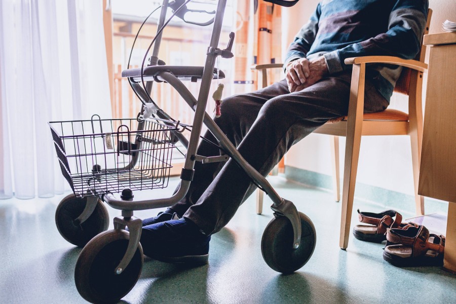 Der Braunschweiger war auf einen Rollator angewiesen. (Symbolbild)