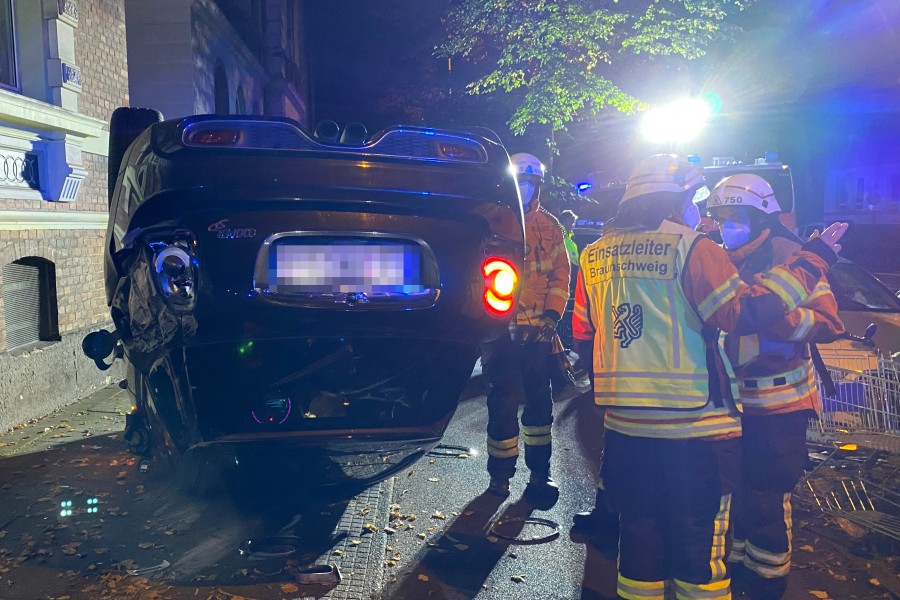 Braunschweig: Wie es zu dem Unfall kommen konnte, weiß noch keiner.