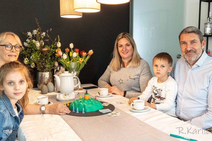 Zhanna und ihre Kinder fanden bei einer herzlichen Familie in Salzgitter ein zweites Zuhause. 