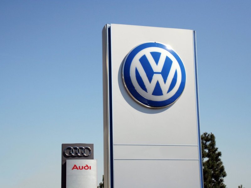VW und Audi Logo