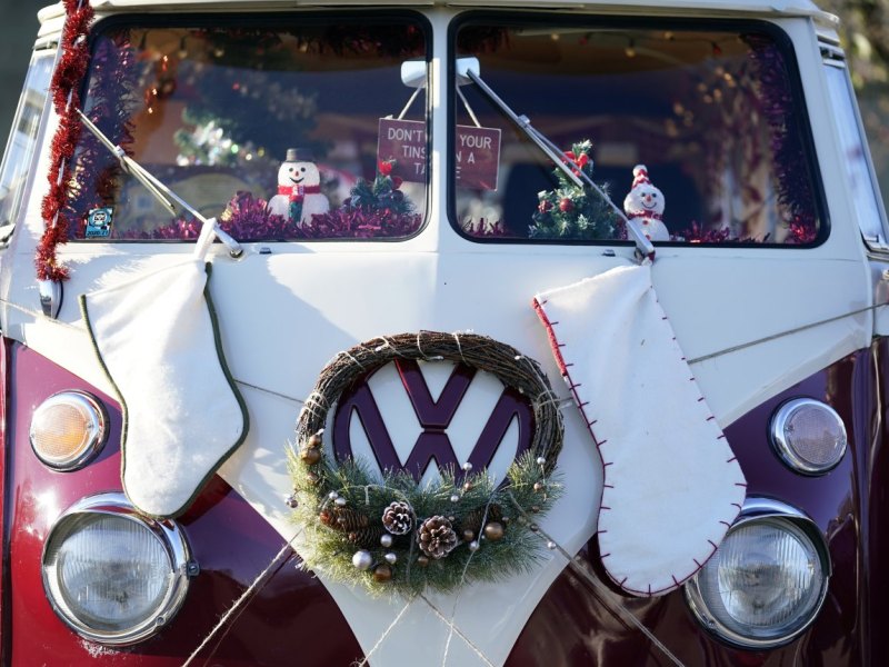VW Weihnachtsbulli