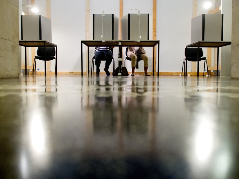 Wahlkabine