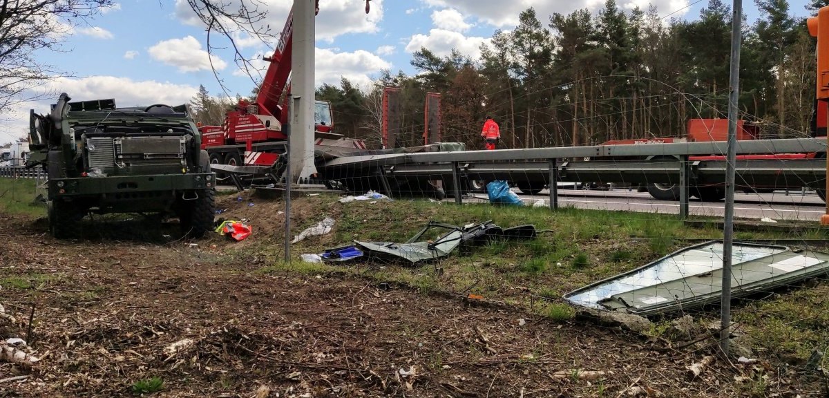 a2 lehnin unfall soldaten bundeswehr