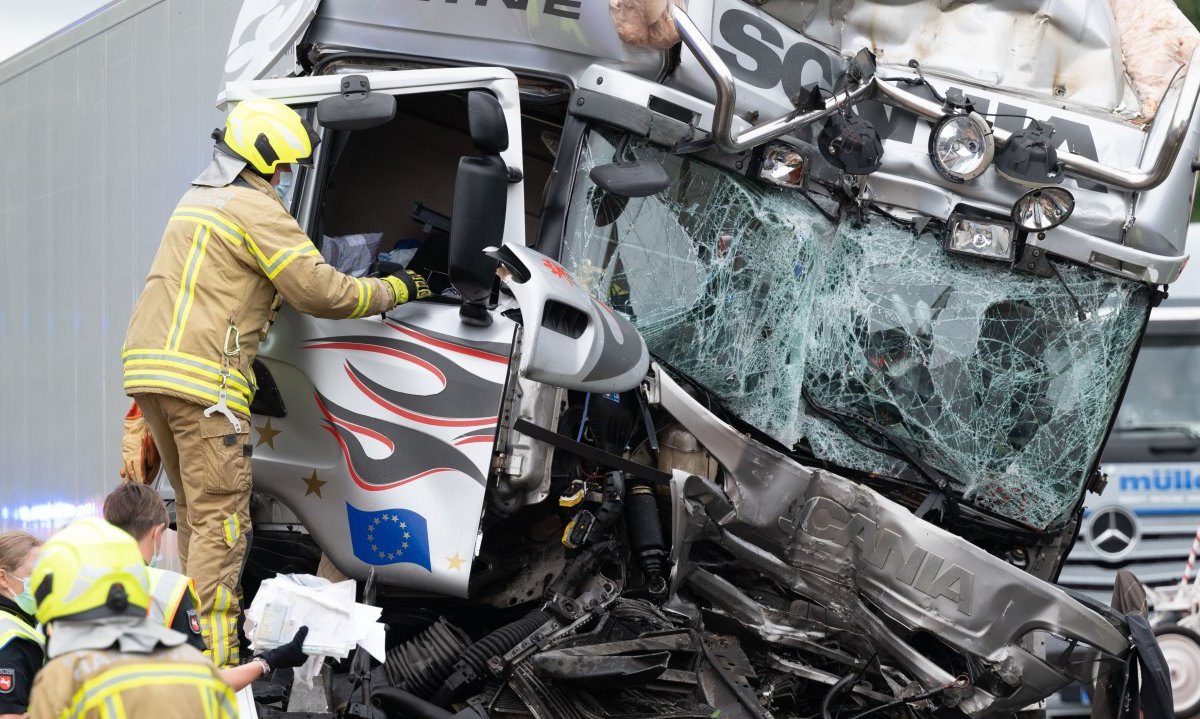 a2 lkw unfall hannover