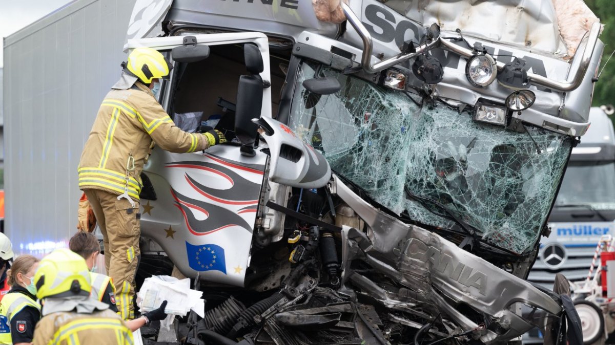 a2 lkw unfall hannover