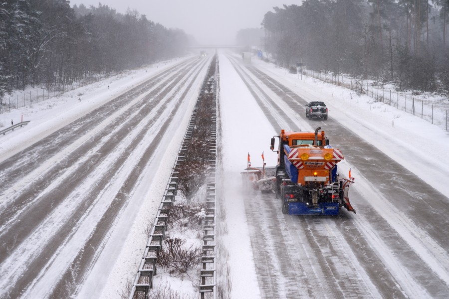 Auf der A2 geht es langsam wieder voran...