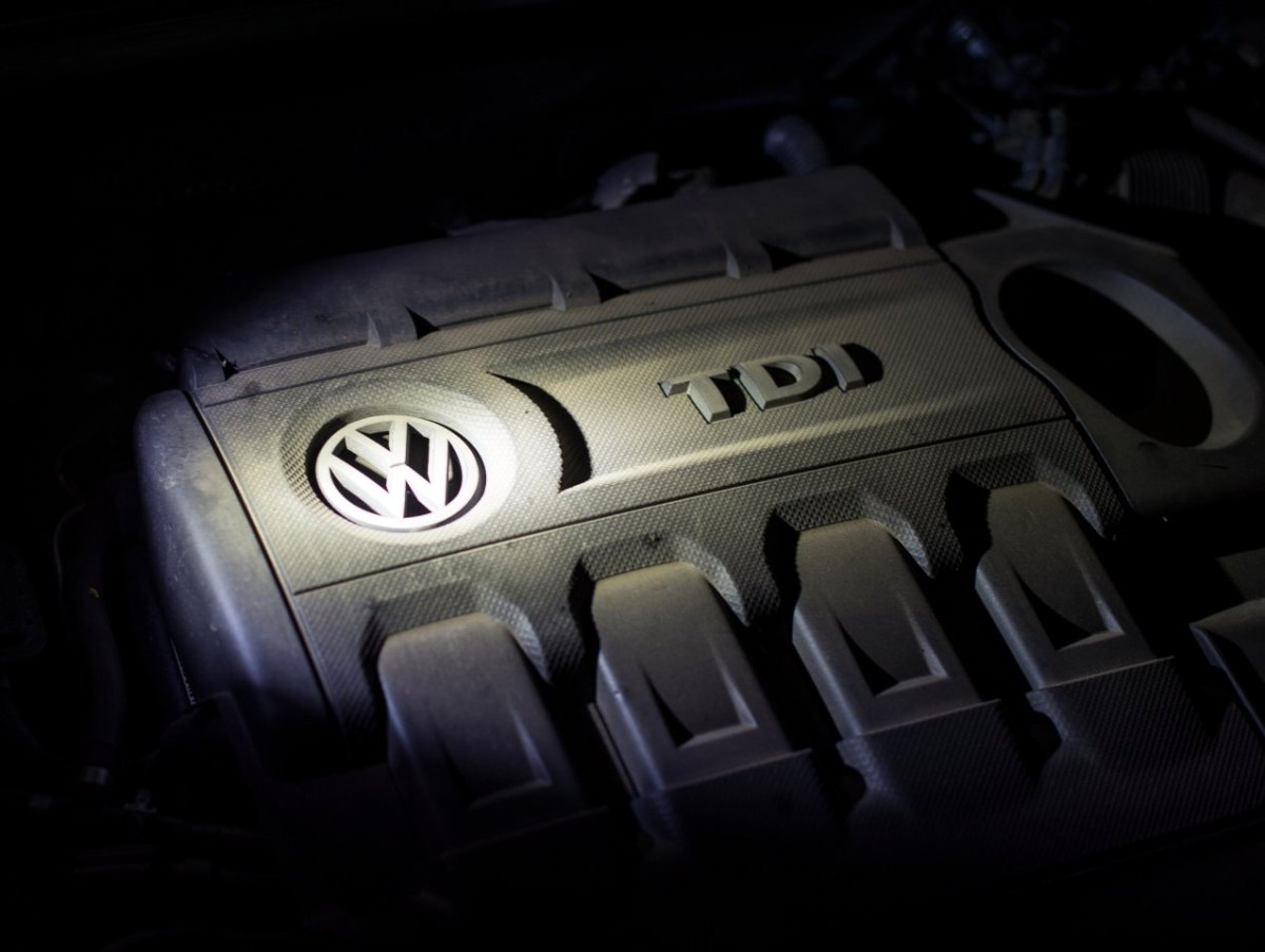 abgas vw volkswagen motor