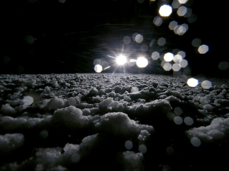 auto glätte schnee