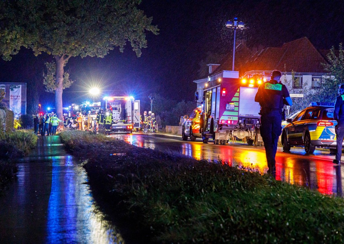 baum unfall harz abend nacht dunkel goslar seesen rhüden