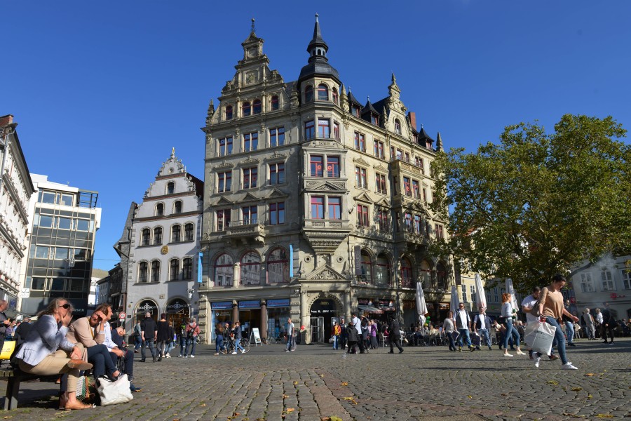 Die Innenstadt bekommt von den Braunschweigern im Durschnitt seit Jahren gute Noten.