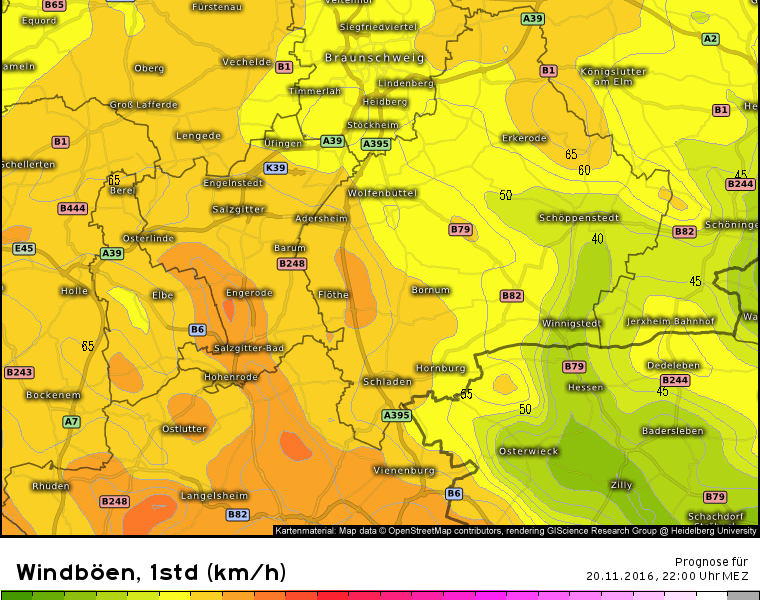 Sturm am Sonntagabend möglich!, Sturm am Sonntagabend möglich!