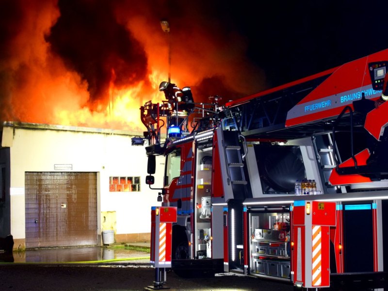 braunschweig feuer brand lehndorf vereinsheim feuerwehr