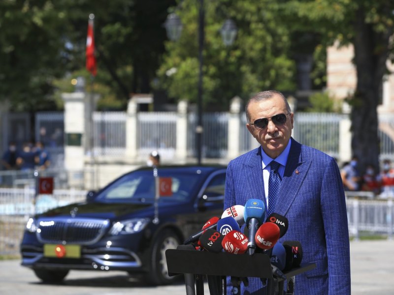 erdogan vw auto dienstwagen
