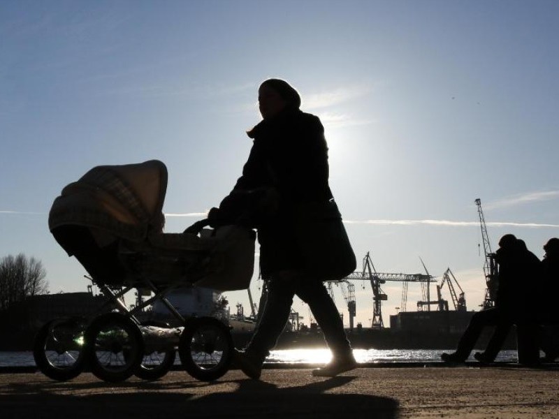 Nur noch Vorletzter: In Deutschland stieg die Geburtenrate von 8,24 auf 8,6 Kinder je 1000 Einwohner.