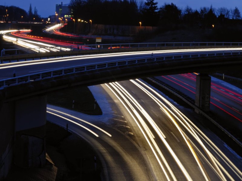 harz autobahnbrücke braunschweig nacht nachts steine